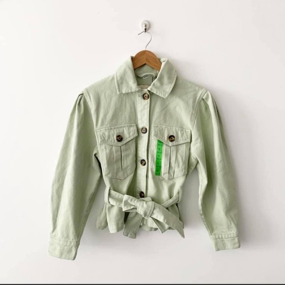Stradivarius Mint Jacket - Picture 2 of 4